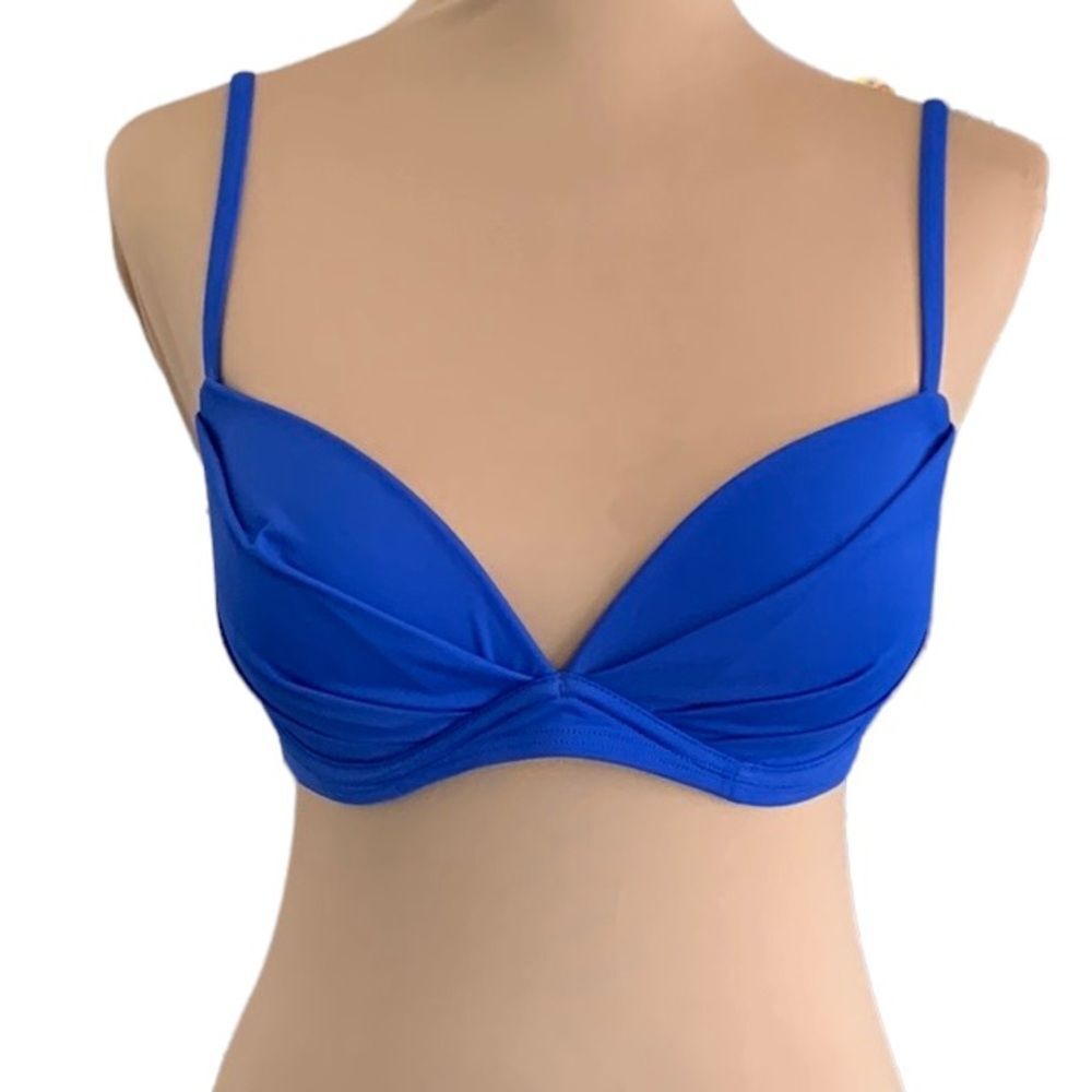 Sapphire Blue Bikini Tops Size 32/D